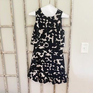 Banana Republic Size 6 Cape Top Printed Dress